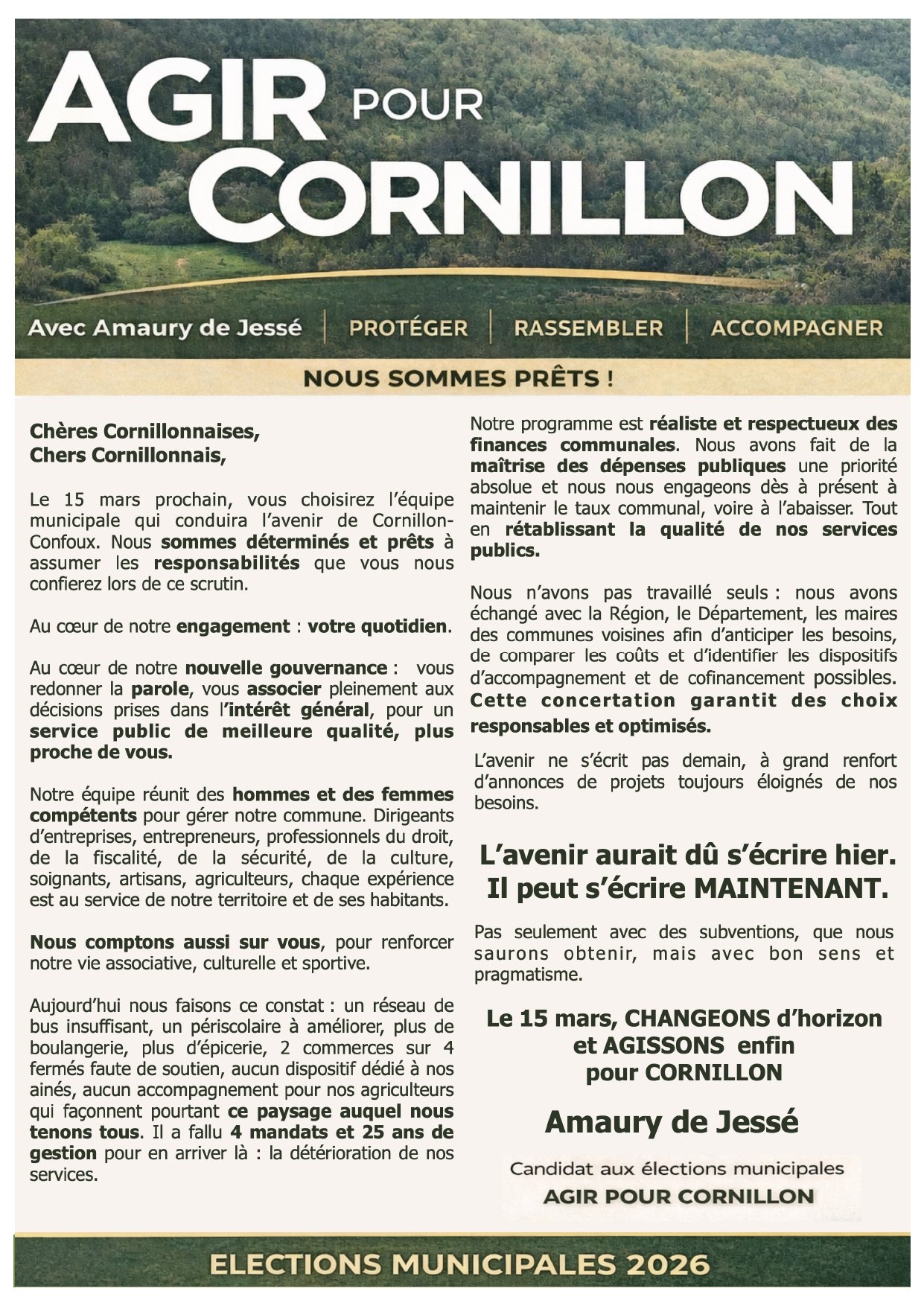 AGIR POUR CORNILLON